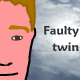 Faultytwin.com - One man, no brain in comic strip form