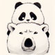 Panda And Polar Bear